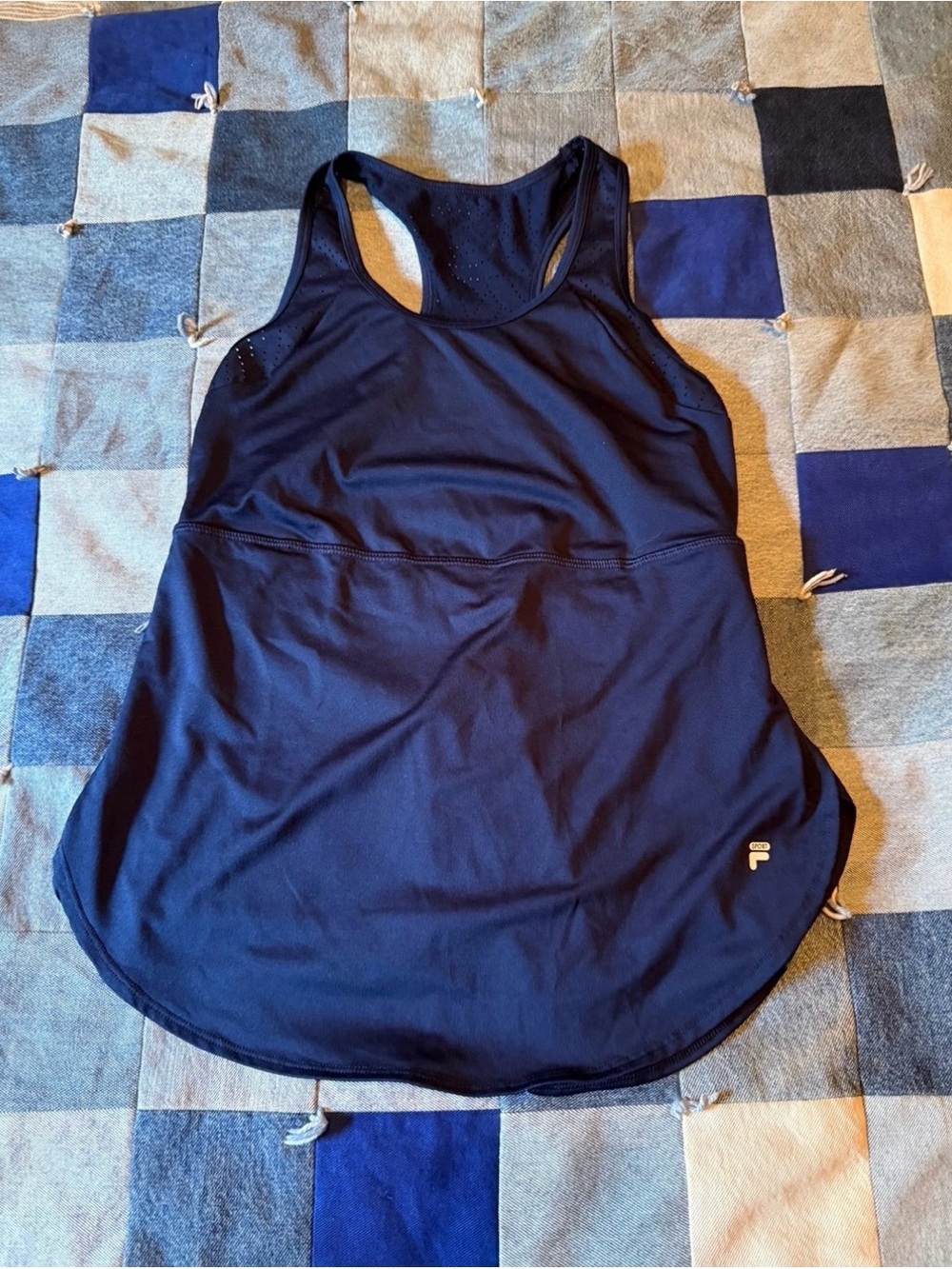 Fila Sport Women's Small Navy Racerback Tank